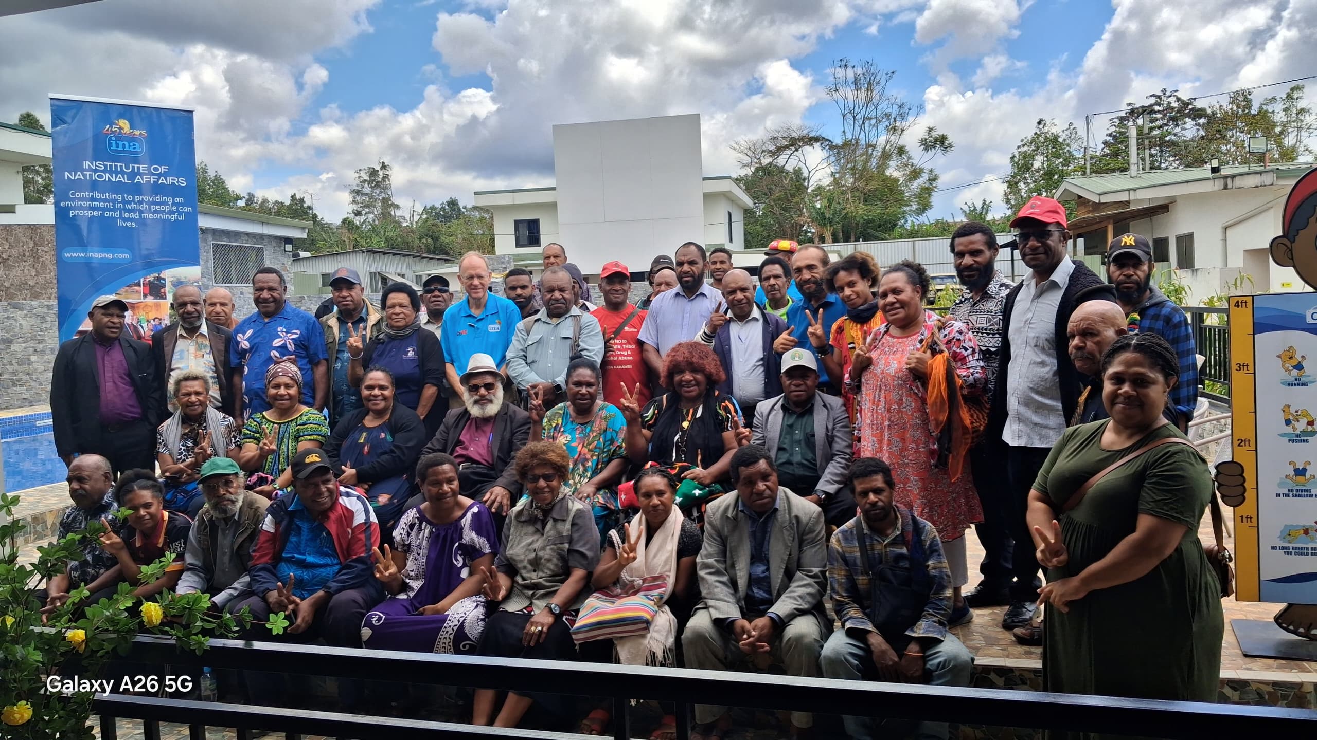 Participants and stakeholders at the Institute of National Affairs Workshop on Tribal Conflicts and Peace Building held at McRoyal Hotel, Kagamuga, Mt Hagen, Western Highlands Province, from 22–23 September 2026. The workshop focused on reviewing existing interventions and strengthening peace-building approaches in Papua New Guinea’s Upper Highlands Region.